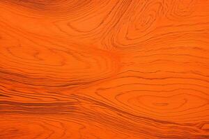 Orange hölzern Oberfläche Textur Hintergrund. ai generiert foto