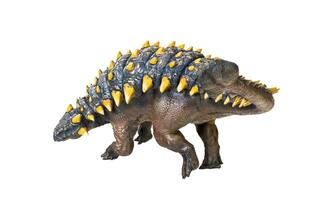 Ankylosaurus Dinosaurier , isoliert Hintergrund foto