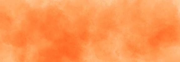 abstrakter Hintergrund des orangefarbenen Aquarells foto