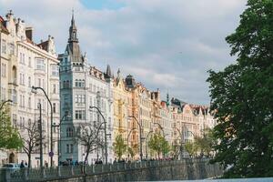 schön Aussicht von das Stadt Prag foto