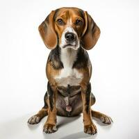 süß Basset hetzen Hund foto