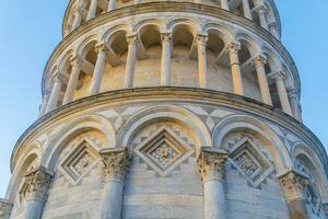 Kathedrale von Pisa und der schiefe Turm in Pisa foto