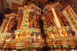 Seth Bhandasar Jain Tempel in Bikaner, Rajasthan, Indien foto