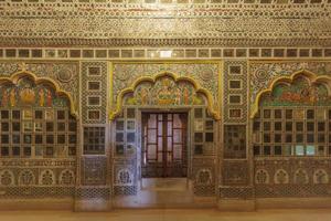 Jodhpur Fort Interieur in Rajasthan, Indien foto