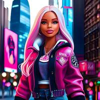 Barbie Mode Illustration foto