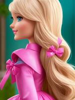 Barbie im Mars Urwald foto