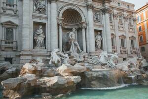 Trevi-Brunnen in Rom, Italien foto