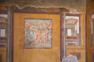 Ansichten von um Pompeji in der Nähe von Neapel, Italien foto