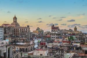 Skyline von Havanna, der Hauptstadt Kubas foto