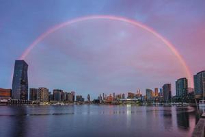 Skyline von Melbourne, Victoria, Australien? foto