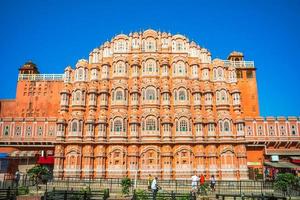 Hawa Mahal alias Palast der Winde in Jaipur, Indien foto