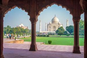 Taj Mahal in Agra, Indien foto