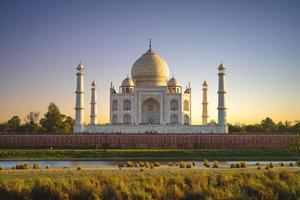 Taj Mahal in Agra, Indien foto