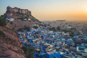 Ansicht von Jodhpur in Rajasthan, Indien foto