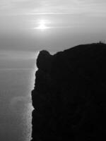 das Insel von Helgoland im das Norden Meer foto