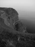 das Insel von Helgoland im das Norden Meer foto