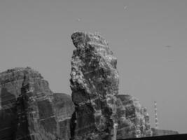 das Deutsche Insel von Helgoland foto