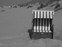 langeoog insel in der nordsee foto