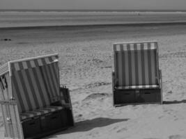 das Insel von Langeoog im Deutschland foto