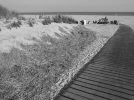 das Insel von Langeoog im Deutschland foto