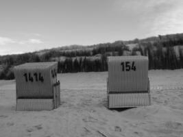 Sommer- Ferien beim das Deutsche Norden Meer foto