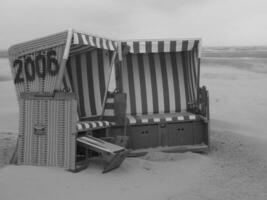 Insel Langeoog in Deutschland foto