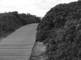 Insel Langeoog in Deutschland foto