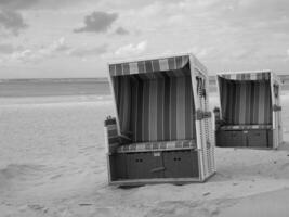 Insel Langeoog in Deutschland foto