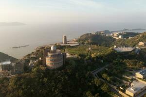 Öffentlichkeit Park mit Wiese, im Taizhou, Zhejiang. foto