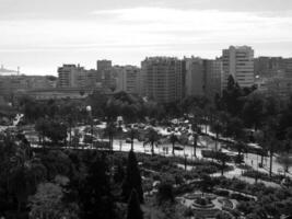 die stadt malaga in spanien foto