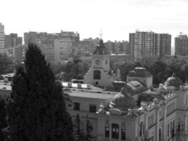 die stadt malaga in spanien foto