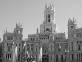 madrid stadt in spanien foto