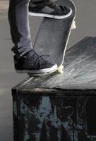 Skateboard-Trick-Detail foto