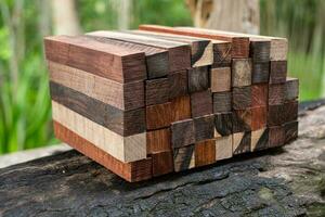 Set exotisches Holz echt für Rohlinge Stift foto