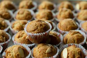 frisch gebacken Banane Kuchen foto