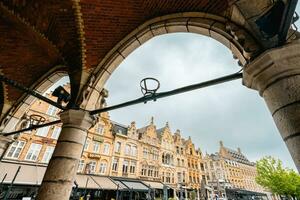 die Architektur im iper, Belgien. kann 21 2023. foto