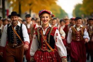 Oktoberfest Veranstaltung im München Deutschland foto