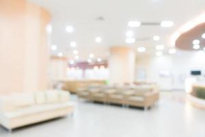 abstrakte Unschärfe Krankenhaus und Klinik foto