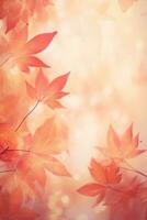 Herbst fallen Blätter natürlich Hintergrund foto