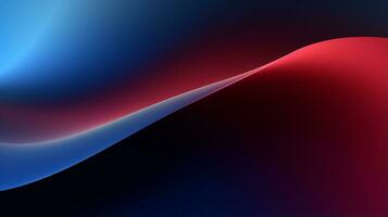 3d dunkel rot und Blau abstrakt Welle Hintergrund foto