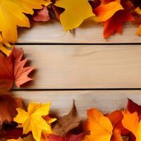 Herbst orange, Blätter fallen zufällig Hintergrund, Blatt abstrakt Element draussen foto