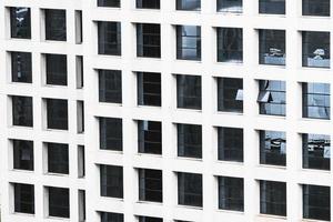 Fenstermustertexturen des Gebäudes foto
