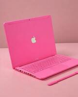 Barbie Rosa Laptop zum Mädchen foto