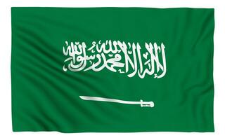 Flagge von Saudi-Arabien foto