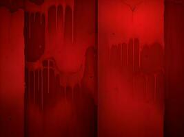 abstrakt Grunge rot Hintergrund Textur unheimlich rot dunkel Hintergrund, ai generiert foto