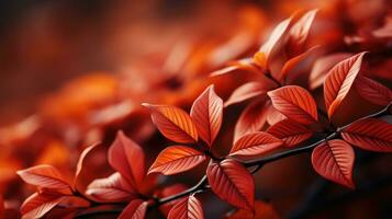 Herbst Hintergrund von fallen Blätter. foto