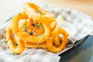 gebratener Calamari Ring foto