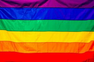 Regenbogen Flagge Foto
