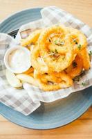 gebratener Calamari Ring foto