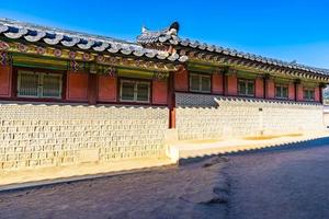 Gyeongbokgung-Palast in Südkorea foto